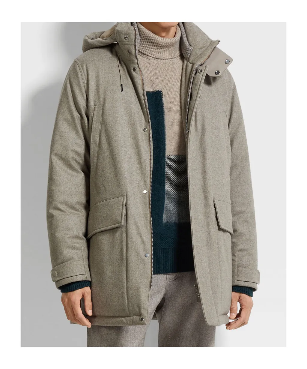 Hooded Parka Coat