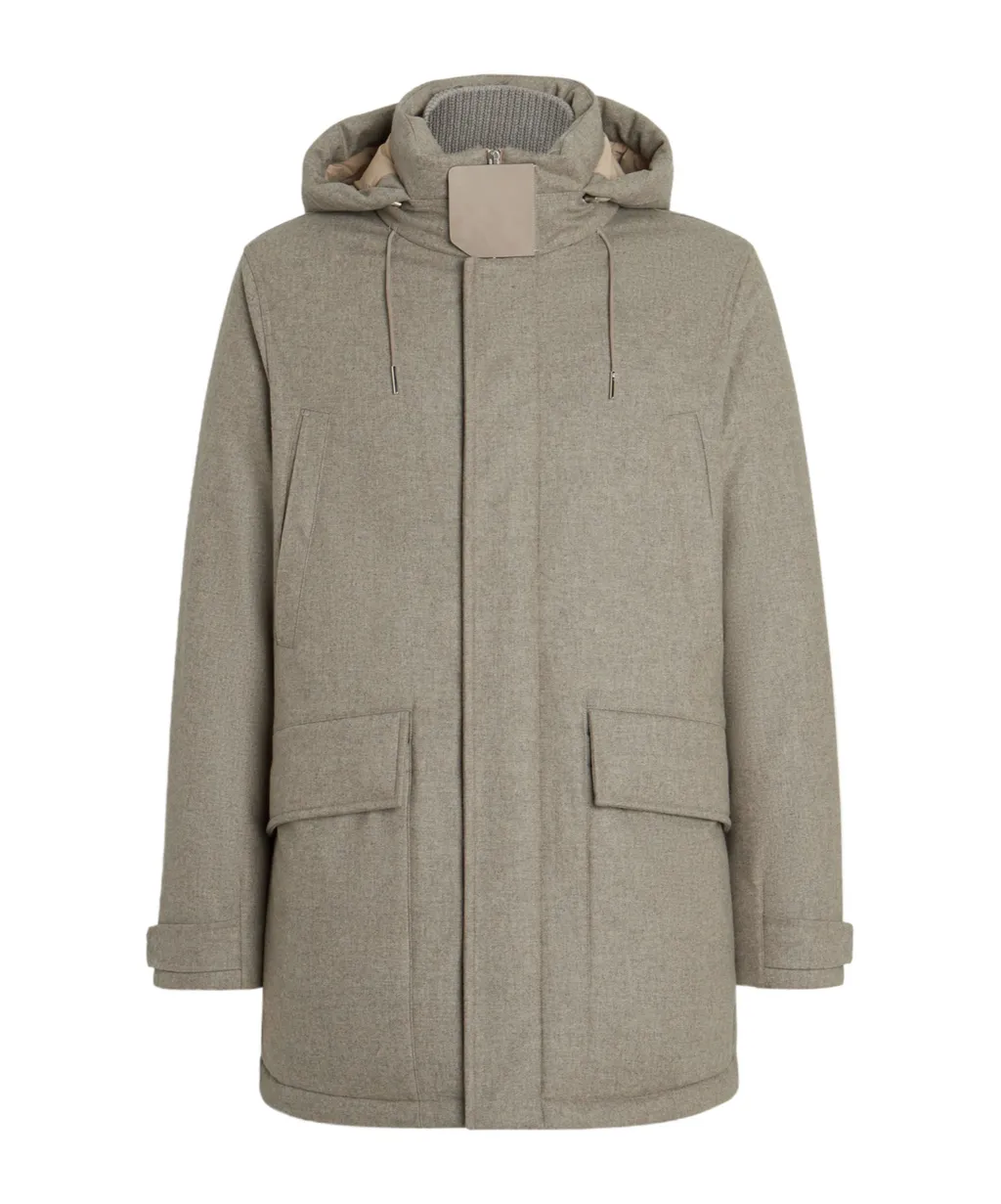 Hooded Parka Coat