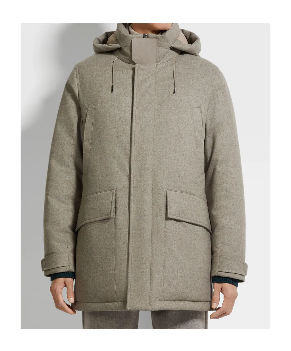 Hooded Parka Coat