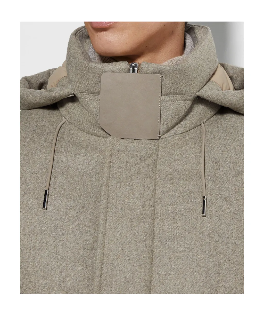 Hooded Parka Coat