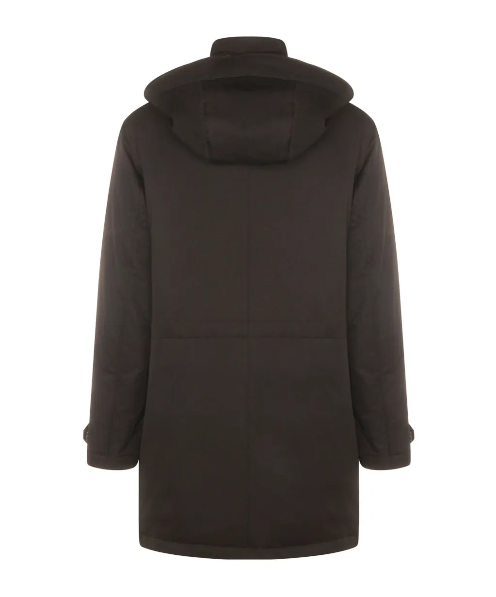 Long Sleeved Hooded Coat