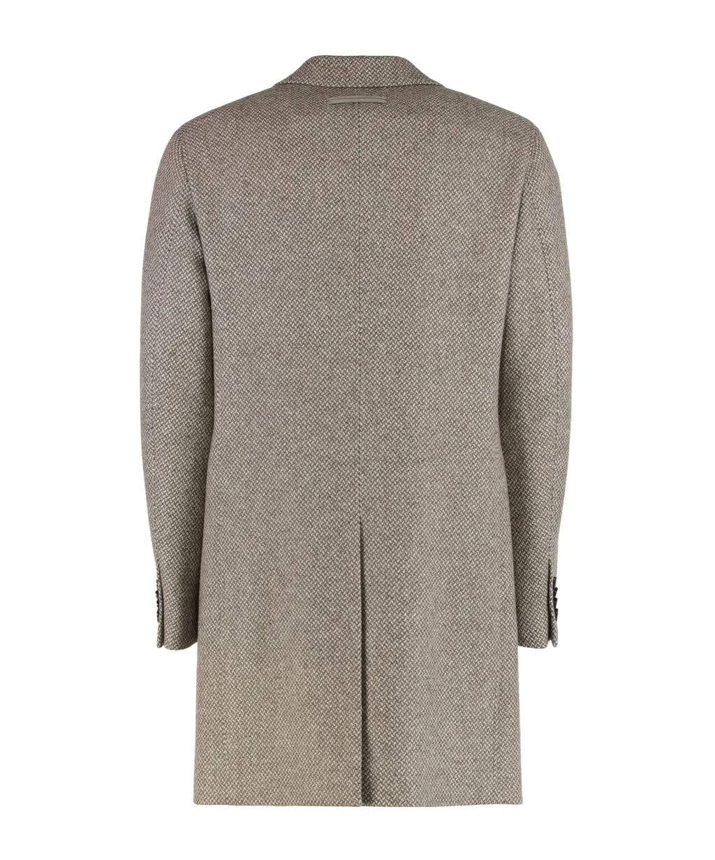 Long Sleeve Double Breasted Coat
