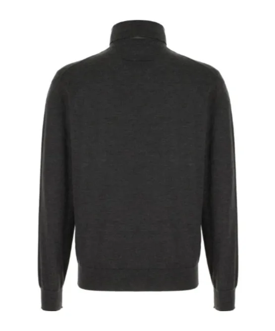 Long-Sleeved Turtleneck Sweater