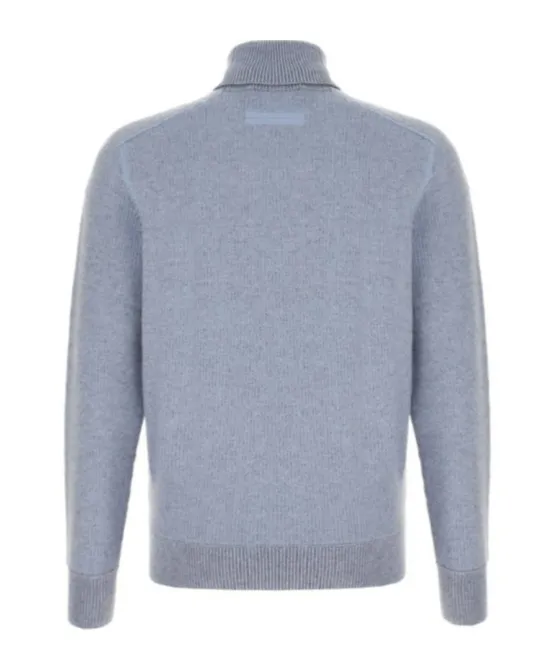Long-Sleeved Turtleneck Sweater