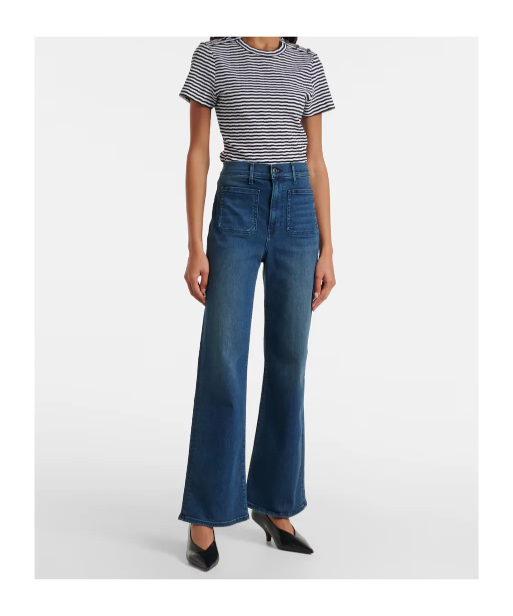 Crosbie High-Rise Flared Jeans
