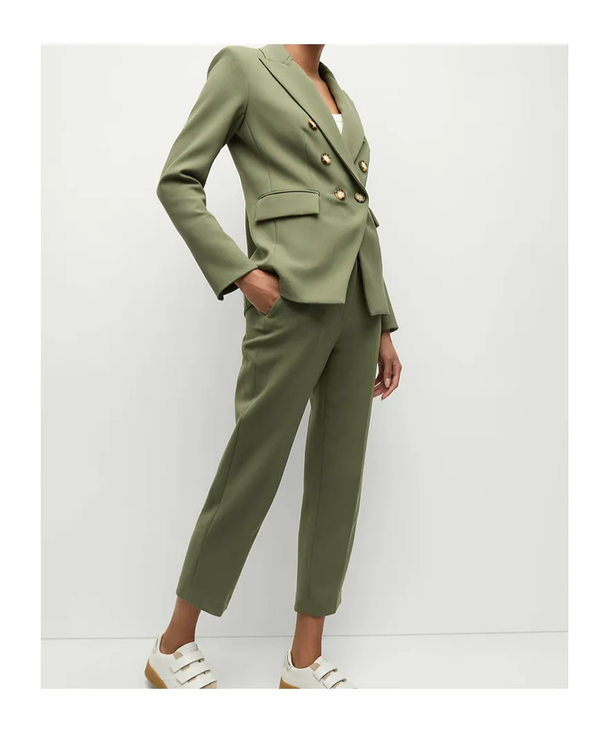 Long-Sleeved Suit Coat