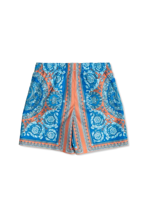 Floral-Print Swim Shorts