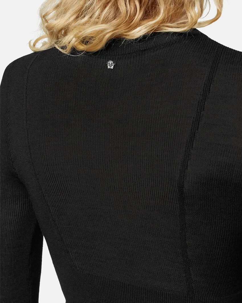 Fitted Knitted Mini Dress