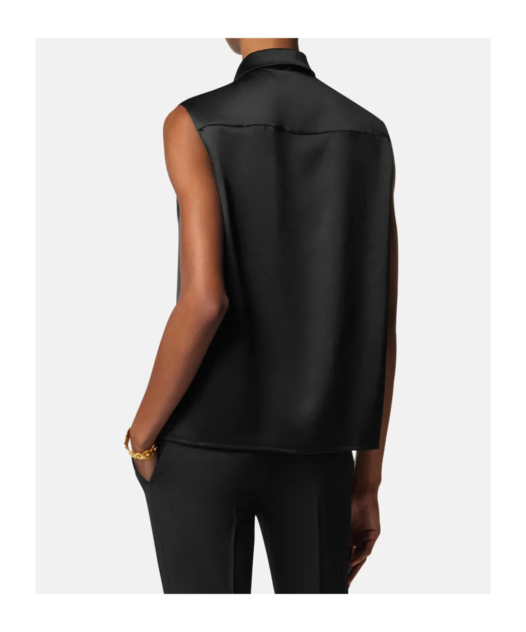 Decorative Tie Sleeveless Top