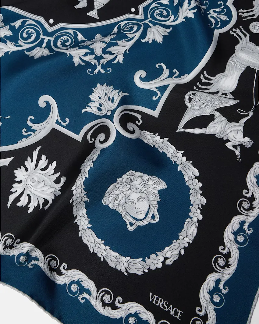 Geometric All Over Motif Scarf