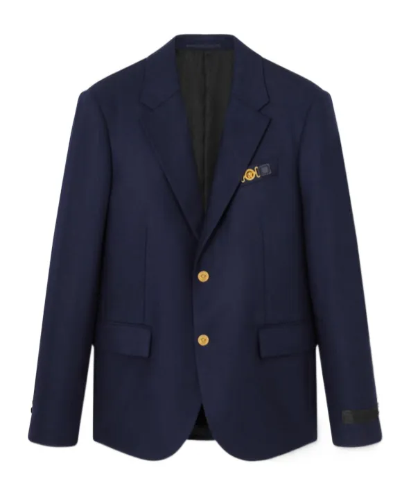 Single-Breasted Tailored Blazer