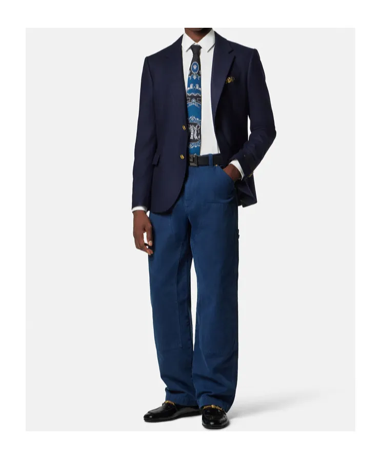 Single-Breasted Tailored Blazer