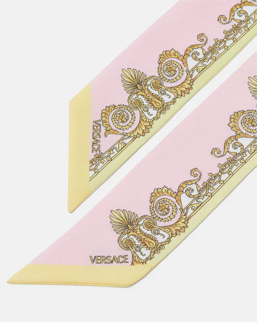Barocco-Print Scarf