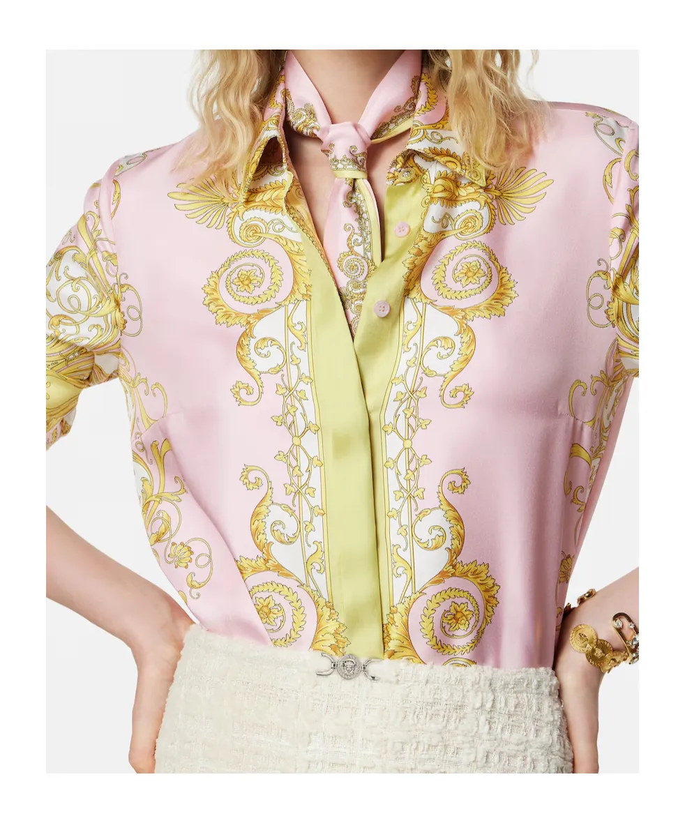 Barocco-Print Scarf