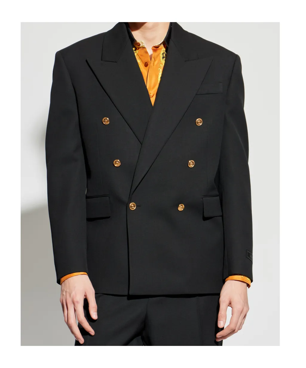 Double-Breasted Tailored Blazer