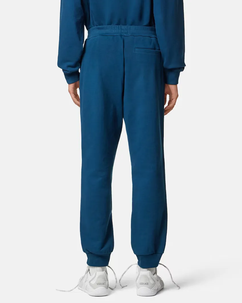 Medusa-Head Embroidered Sweatpants
