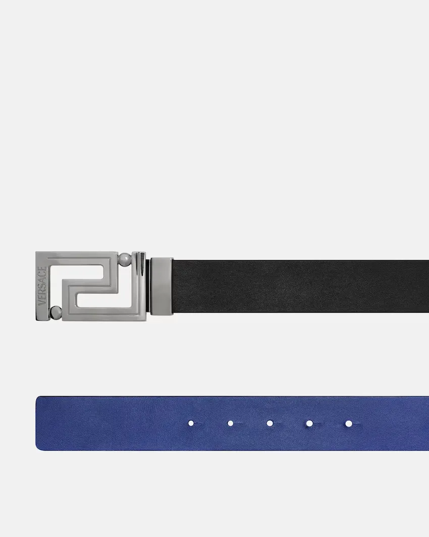 Logo-Engraved Reversible Belt