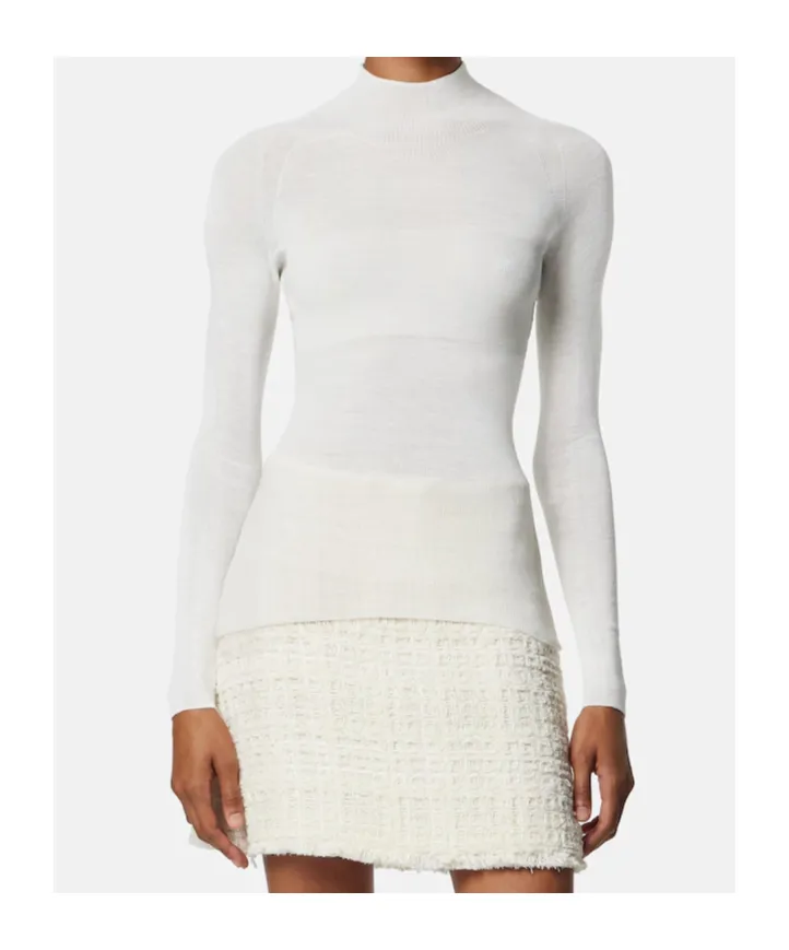 Long-Sleeved Turtleneck Jumper