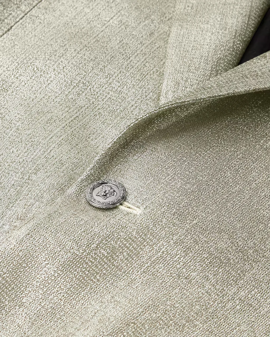 Lurex Thread Single-Breasted Blazer