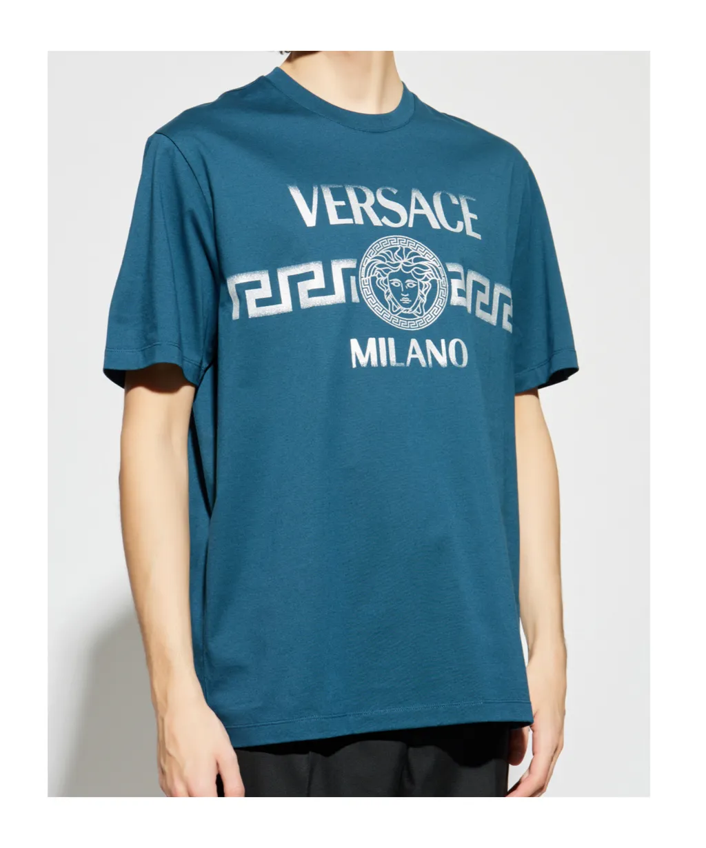 Logo Printed Crewneck T-Shirt