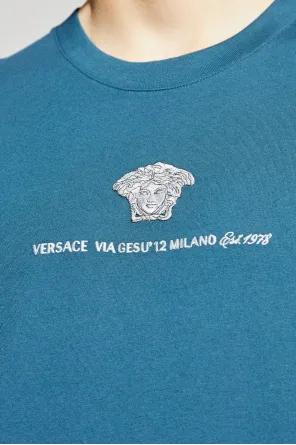 Logo Embroidered Crewneck T-Shirt