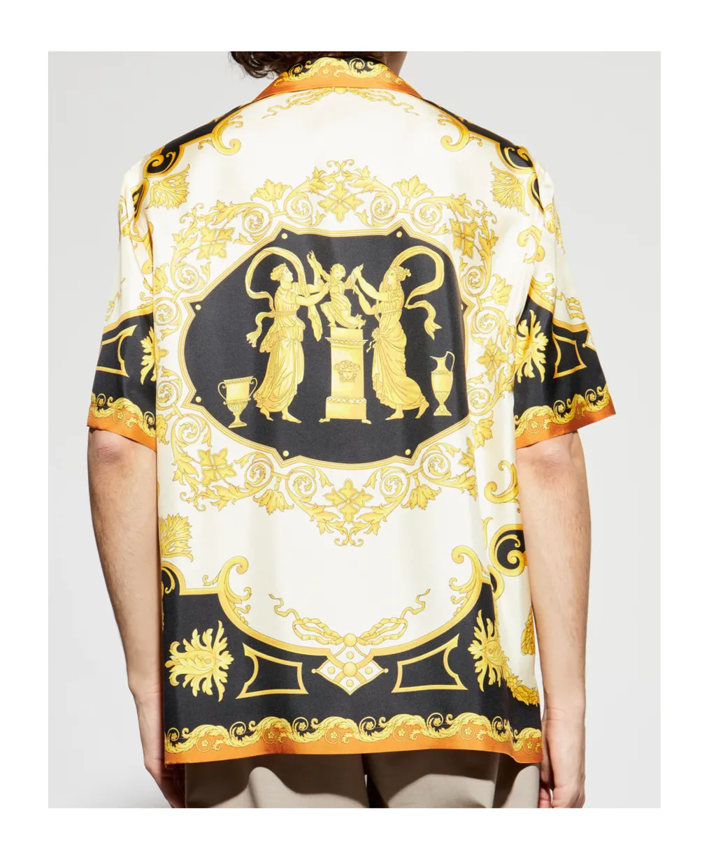 Silk Short Sleeve Shirt