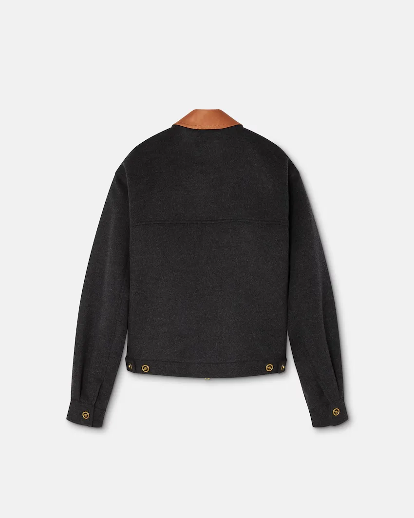 Long-Sleeved Zipped Jacket