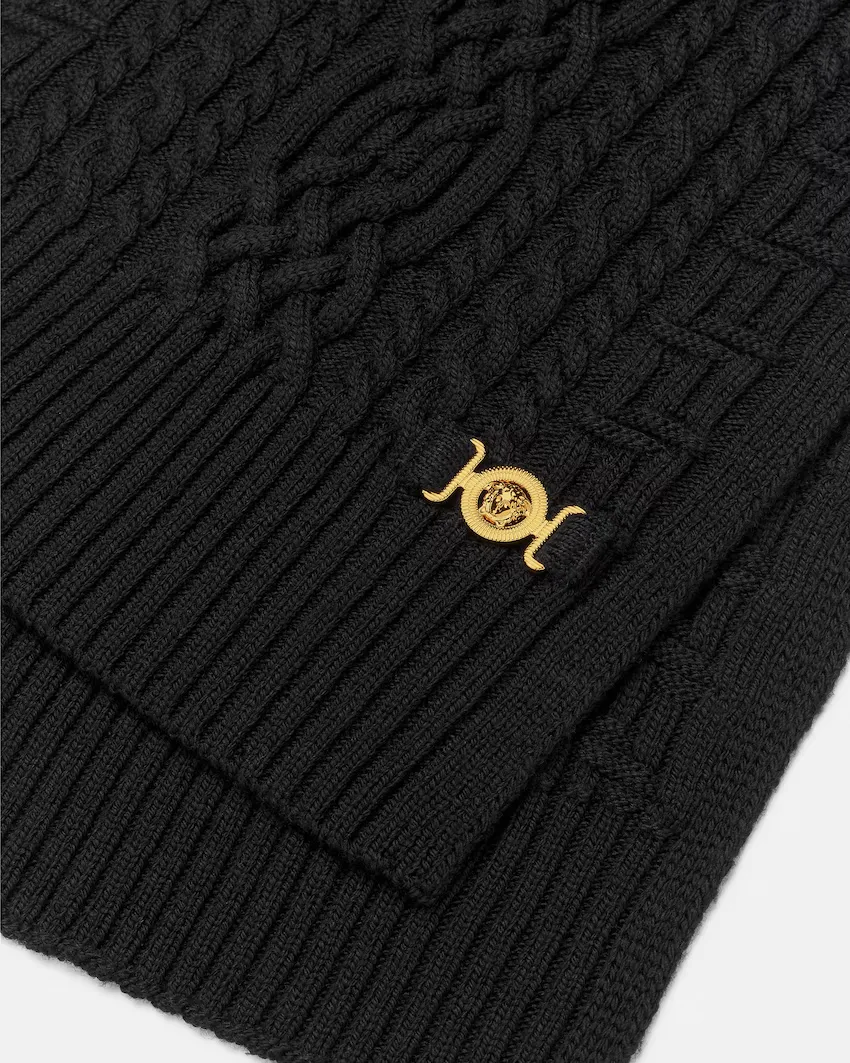 Logo Applique Scarf