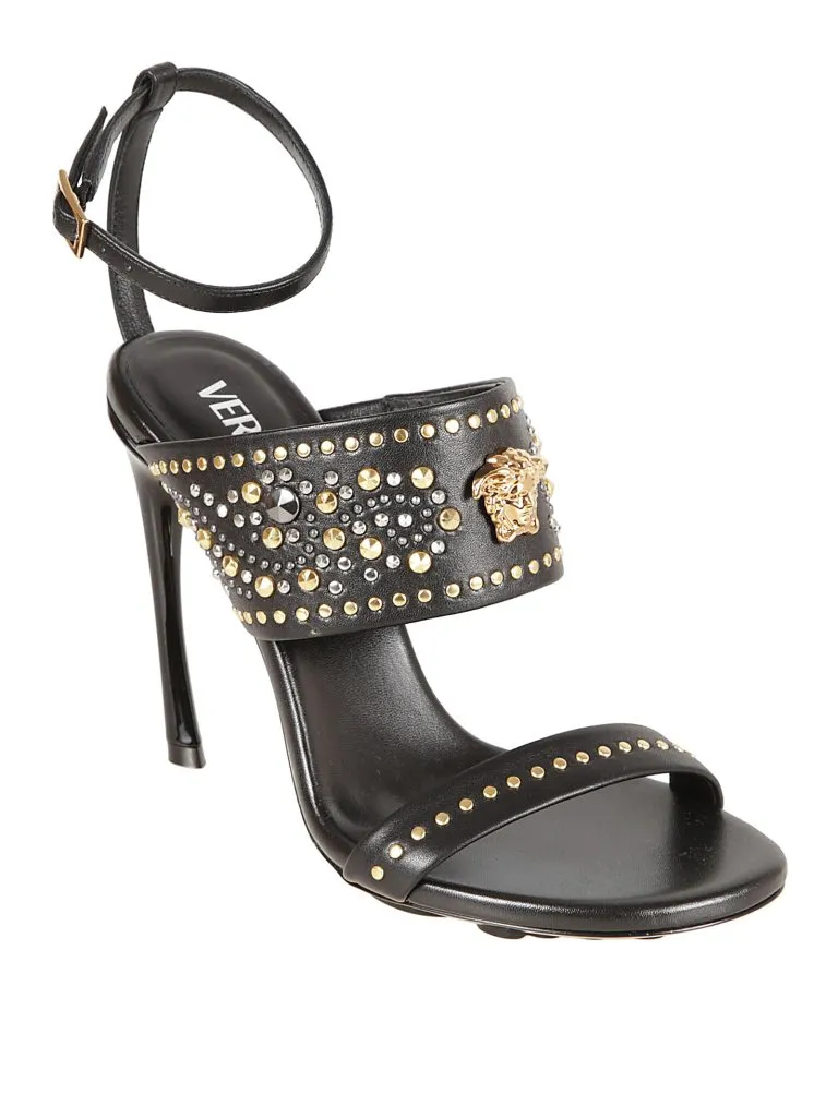 Open-Toe High-Heeled Sandals