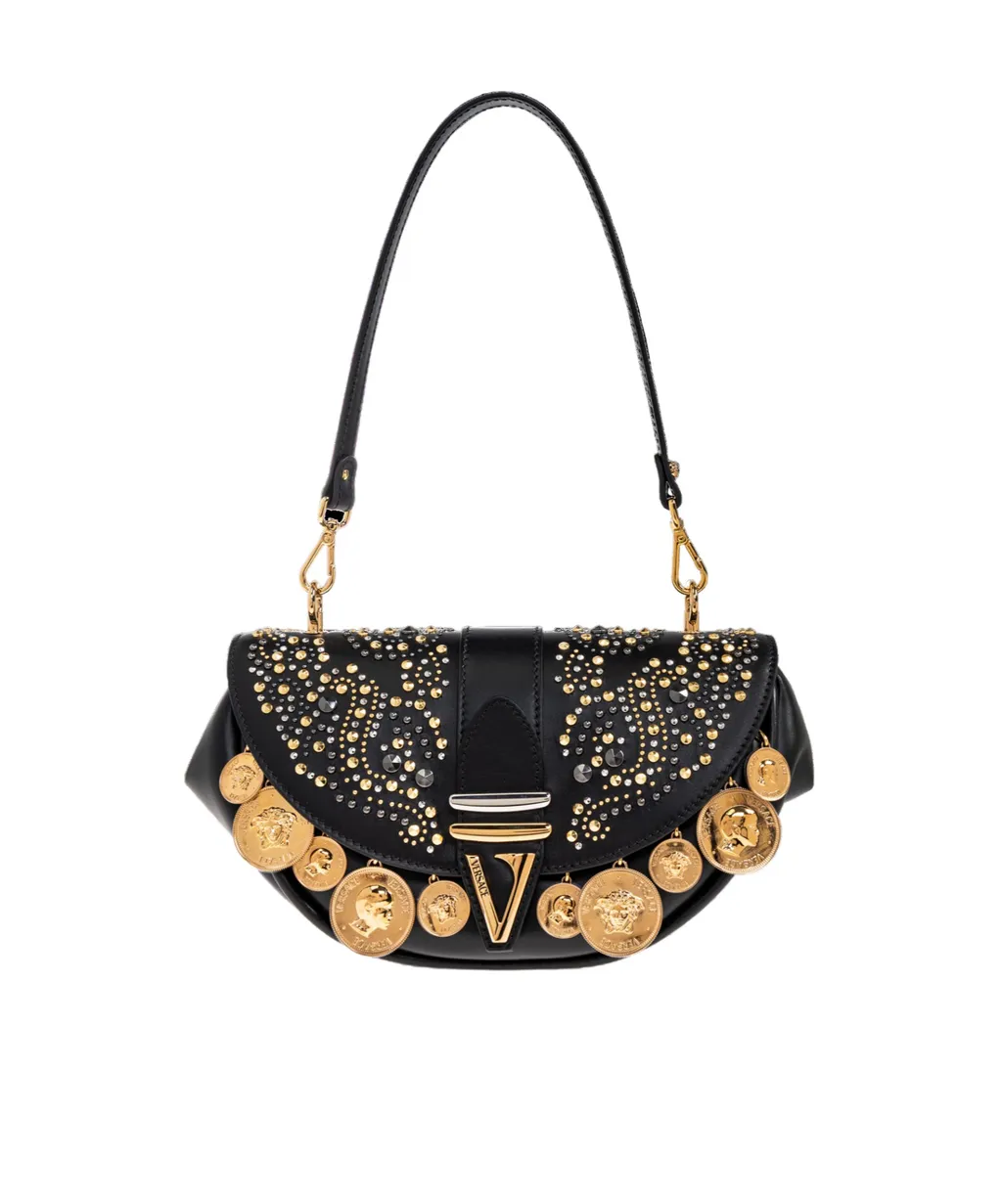 Virtus Embellished Shoulder Bag