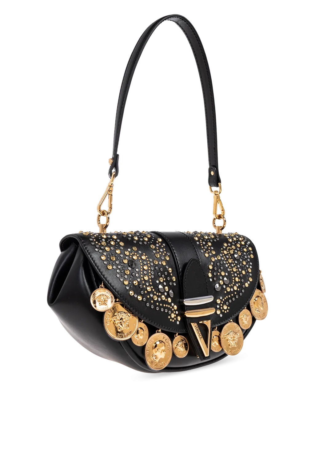 Virtus Embellished Shoulder Bag