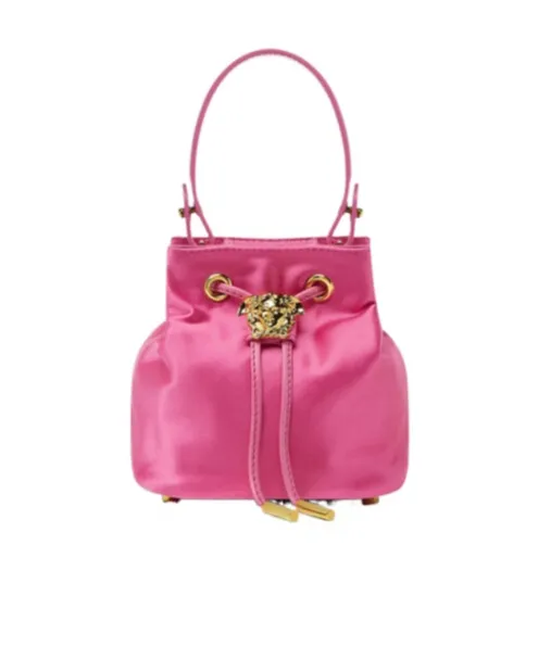 La Medusa Chain-Linked Mini Bucket Bag