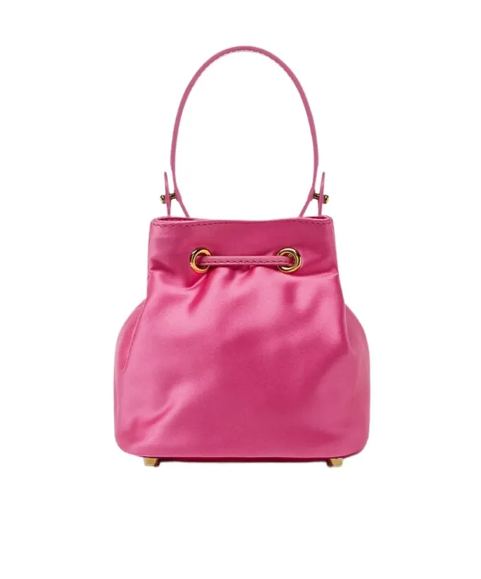 La Medusa Chain-Linked Mini Bucket Bag