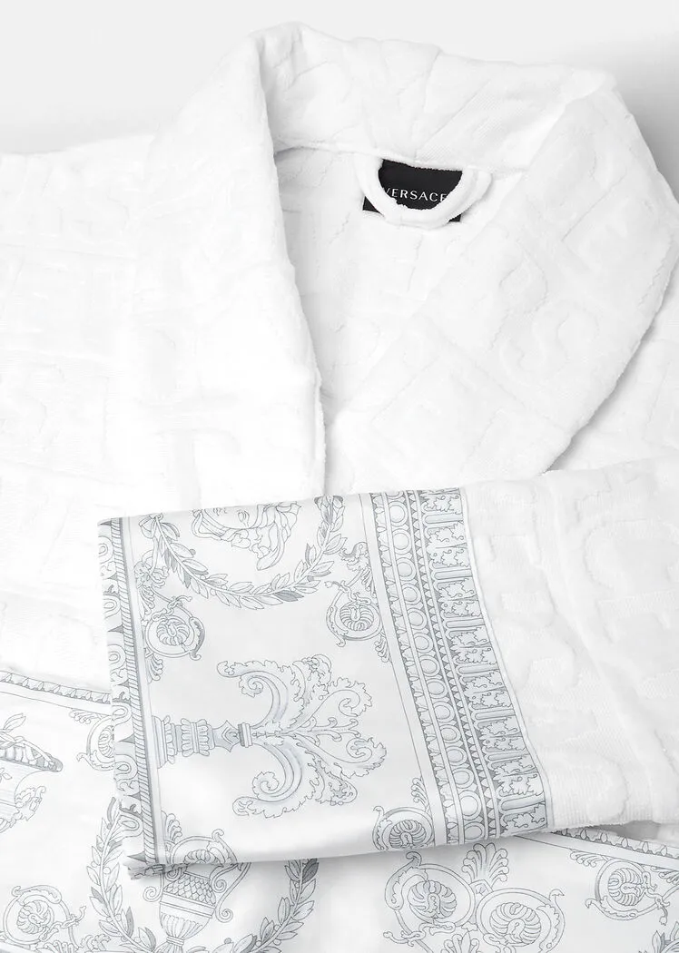 Barocco Detailed Bathrobe