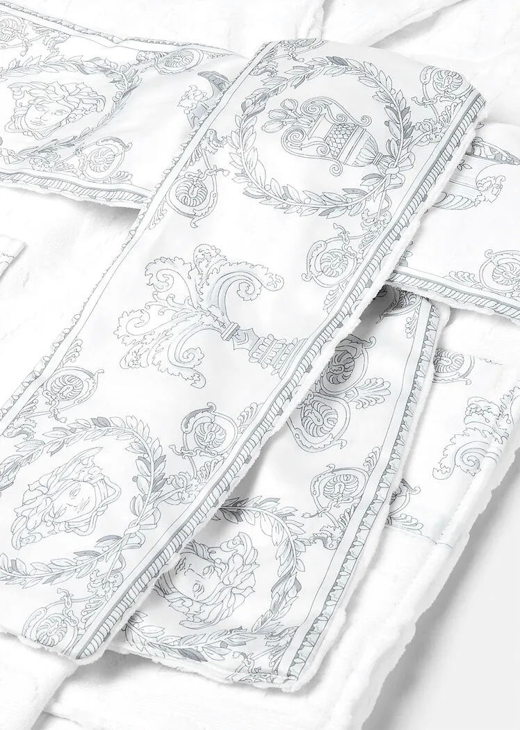 Barocco Detailed Bathrobe