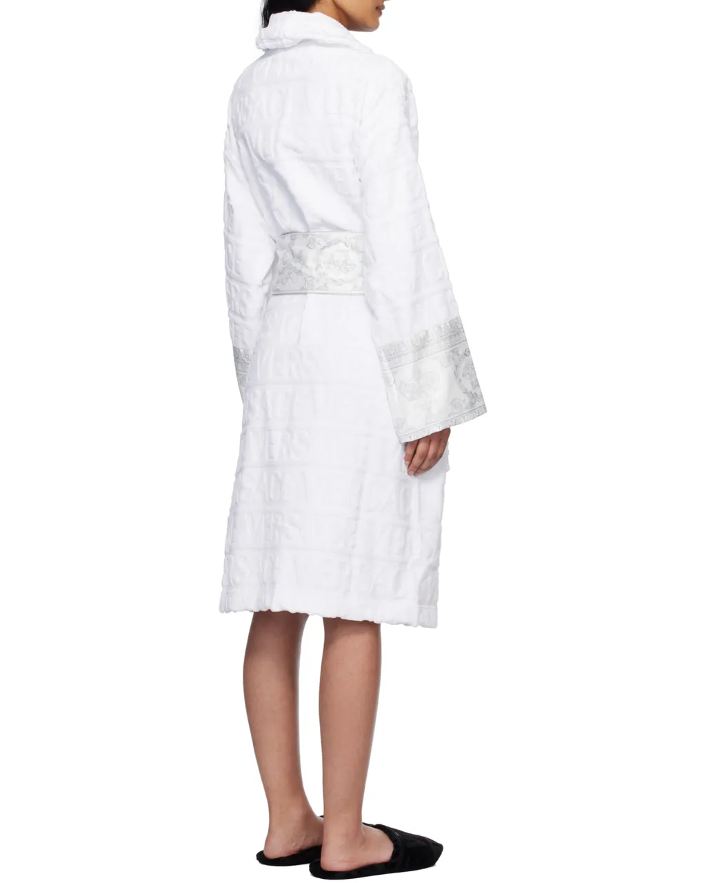 Barocco Detailed Bathrobe