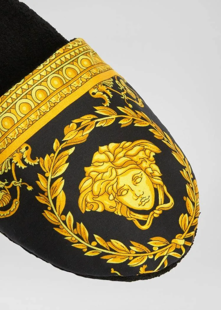 Medusa Printed Flat Slippers