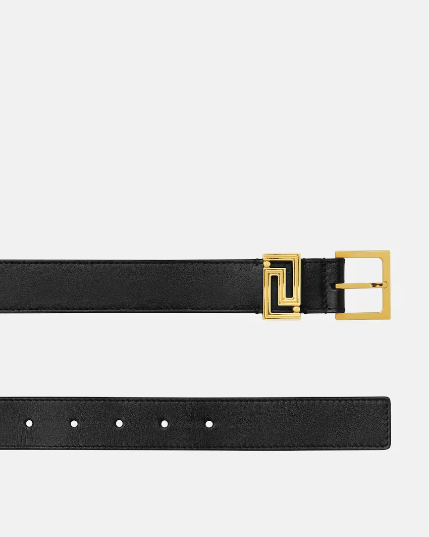 Greca-Plaque Buckle Belt
