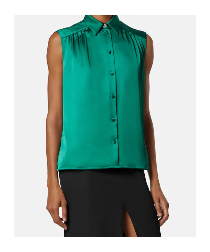Decorative Tie Sleeveless Top