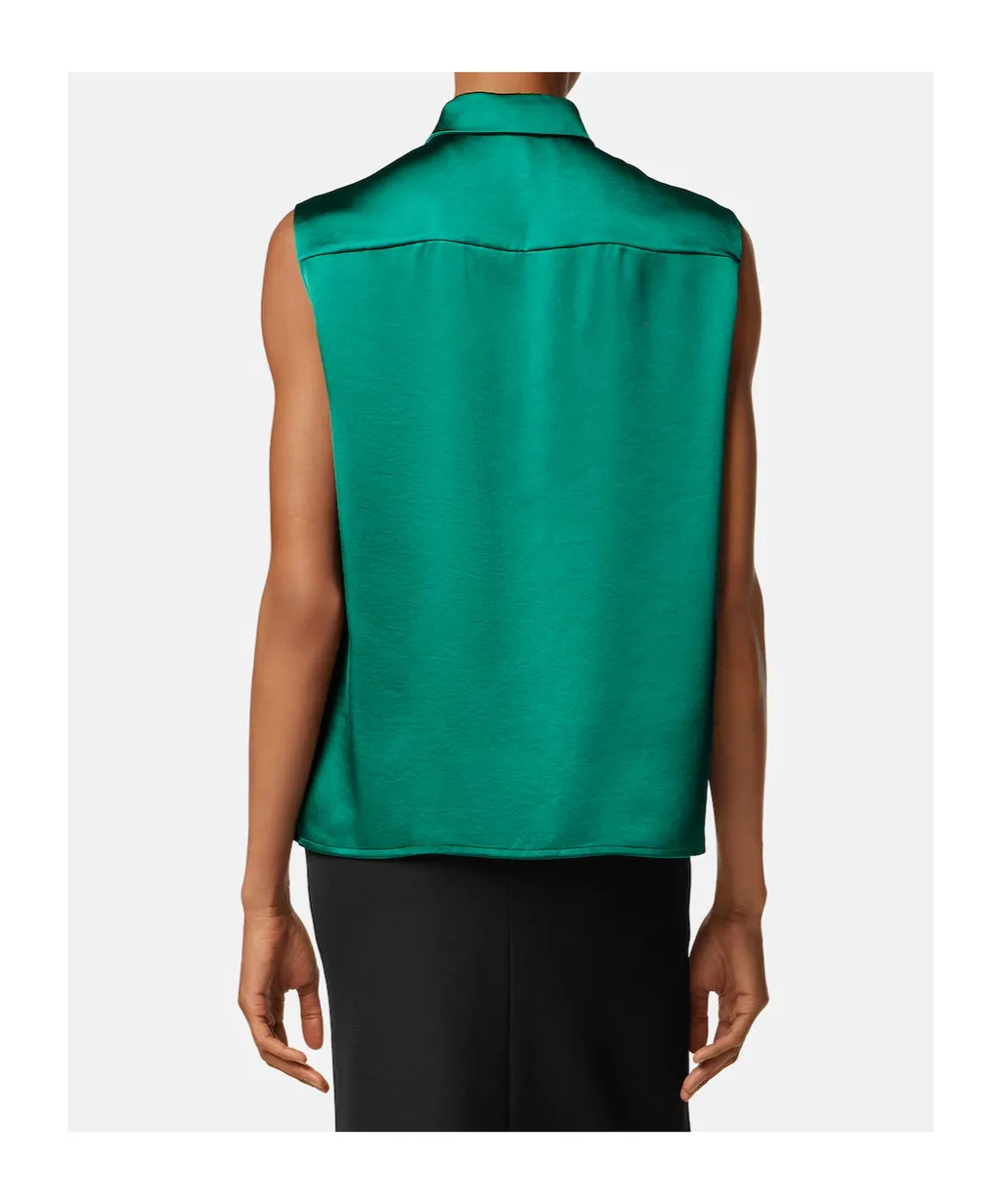 Decorative Tie Sleeveless Top