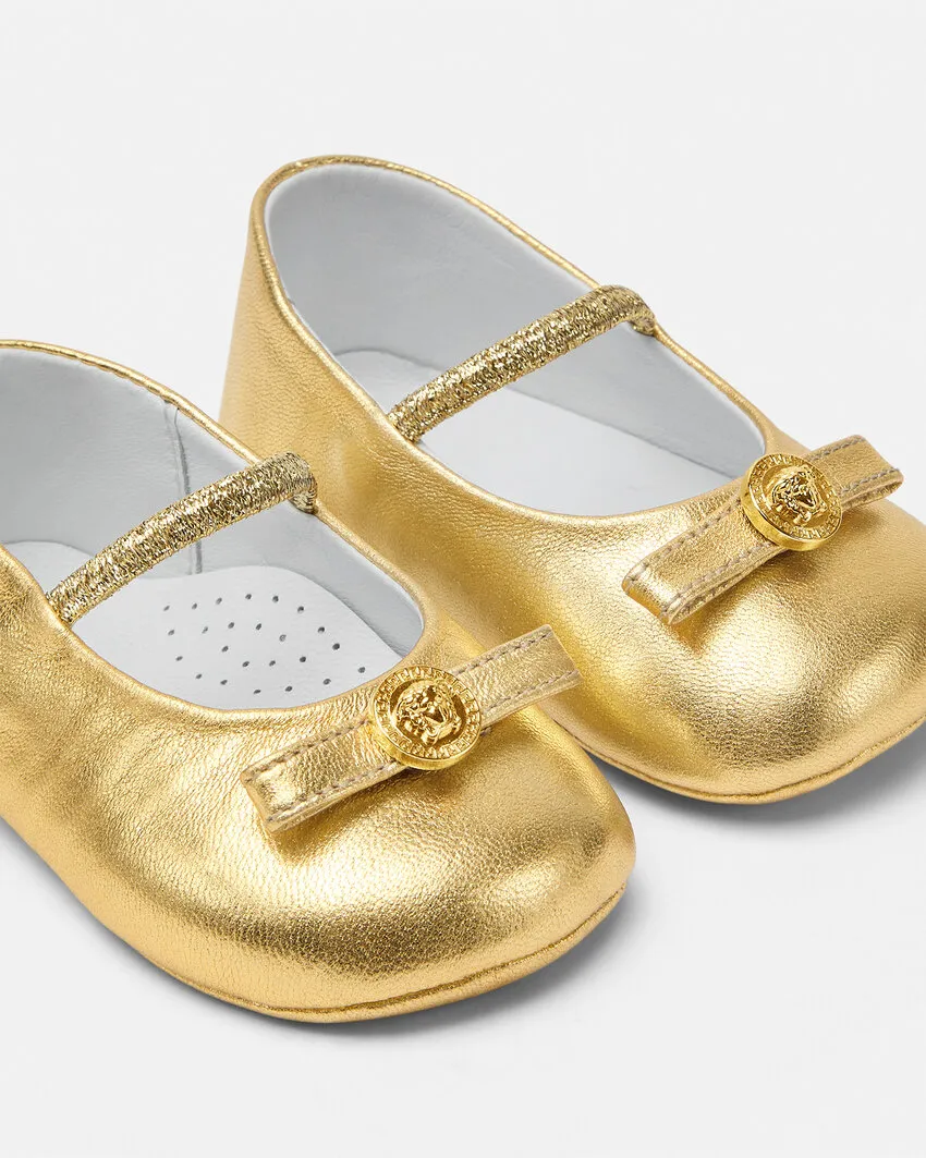 Gianni Ribbon Ballet Flats