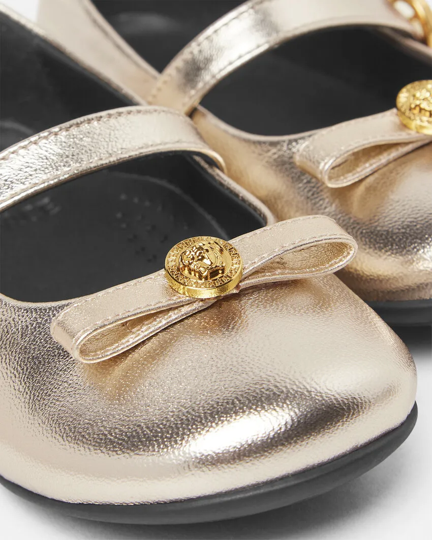 Gianni Ribbon Ballet Flats