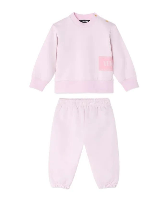 Logo-Patch Tracksuit Set
