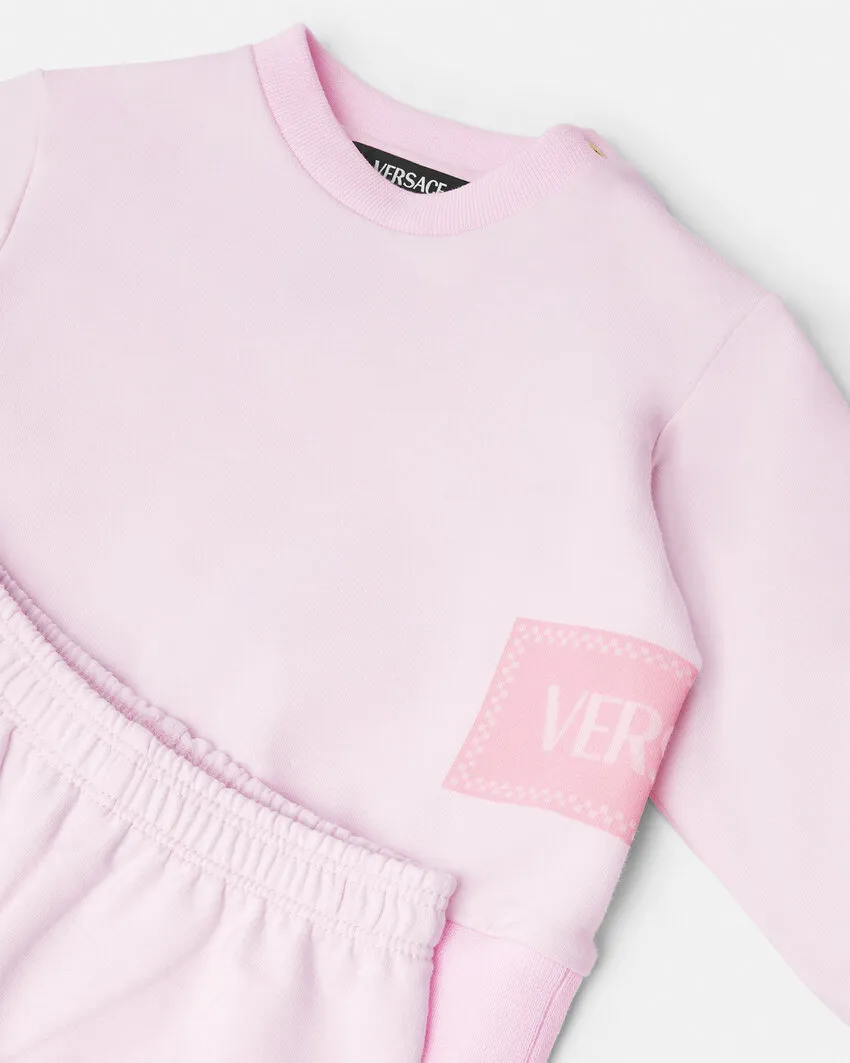 Logo-Patch Tracksuit Set