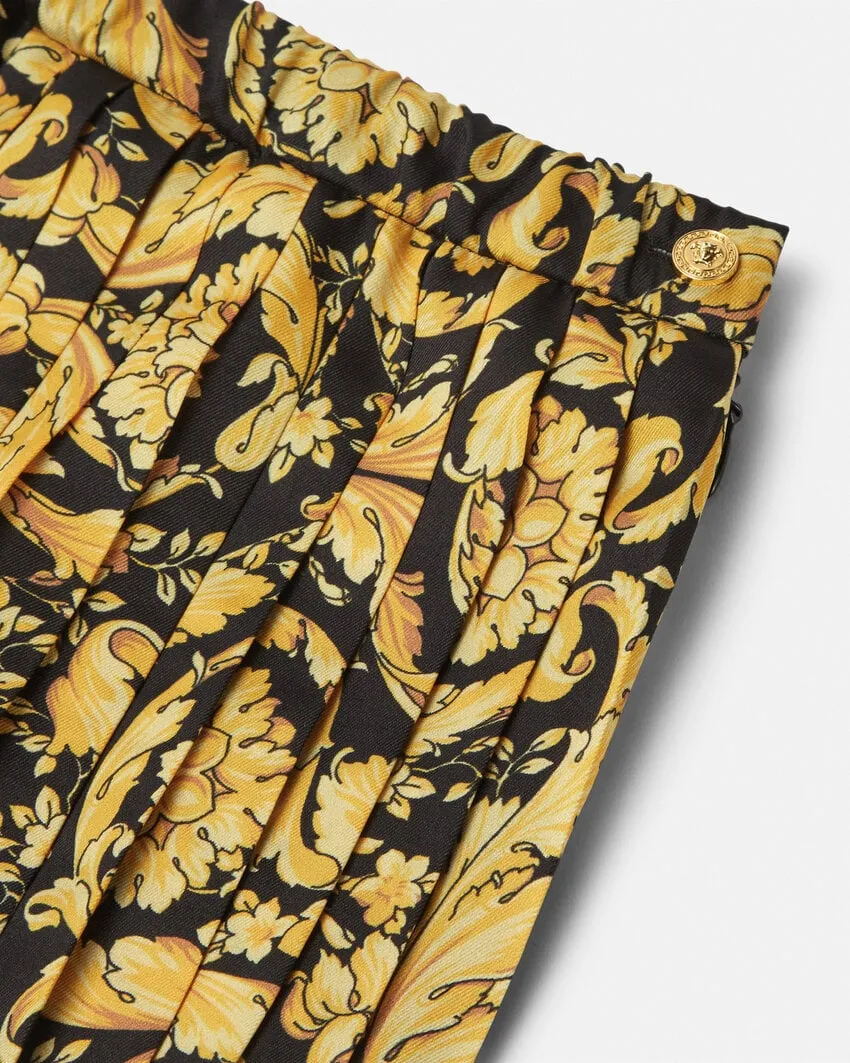 Barocco Pleated Skirt