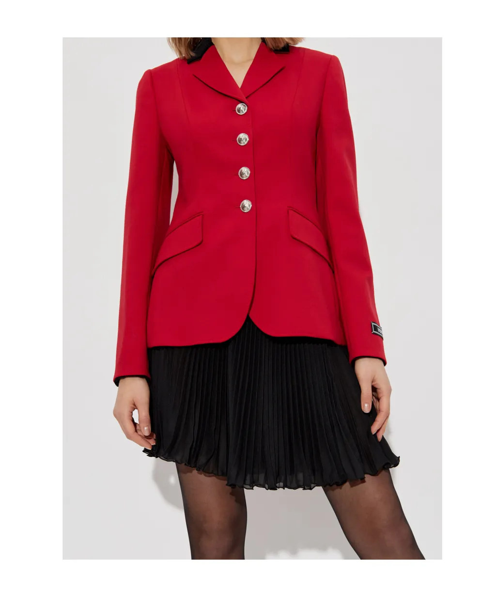 Single-Breasted Tailored Blazer