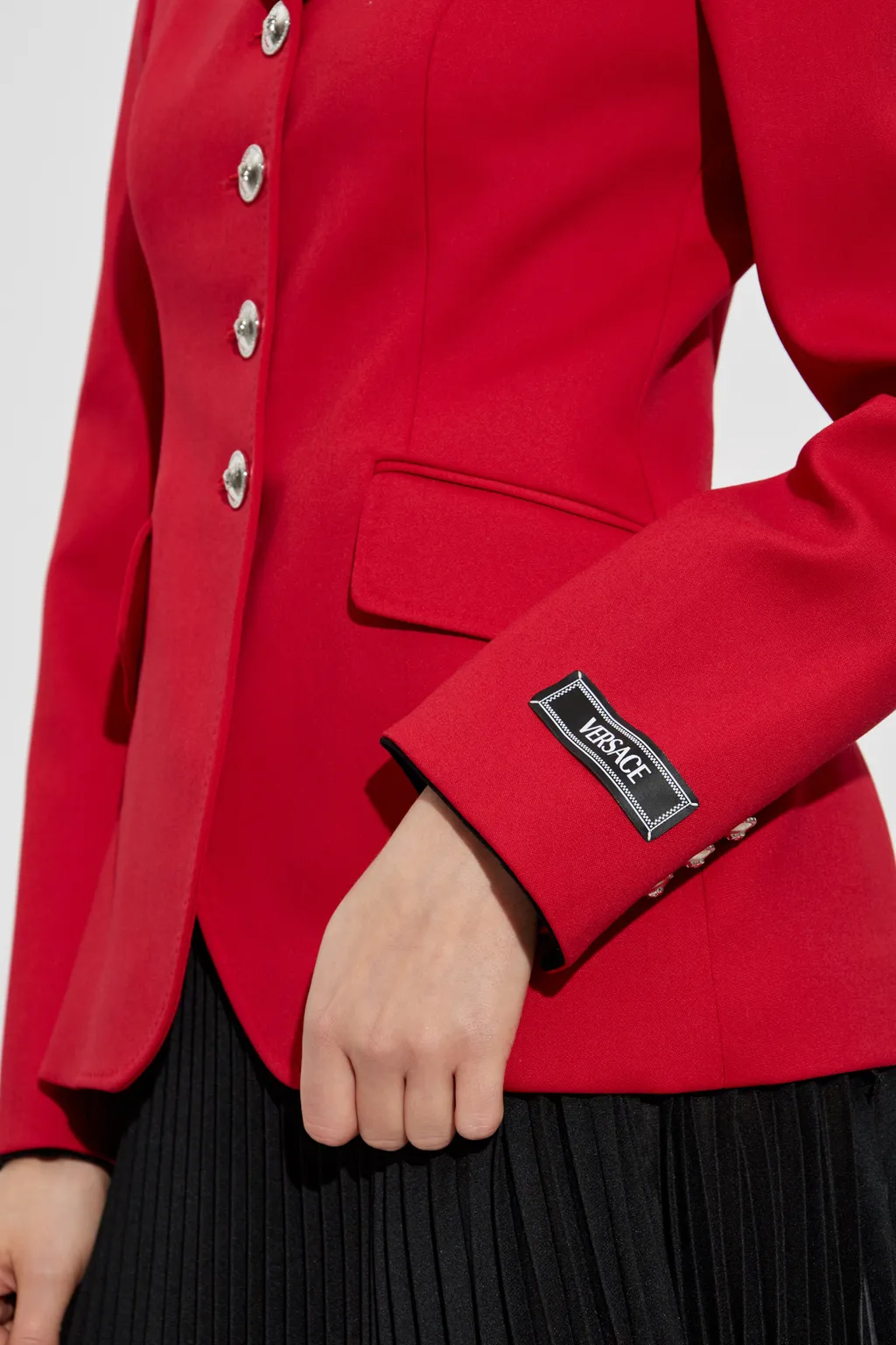 Single-Breasted Tailored Blazer