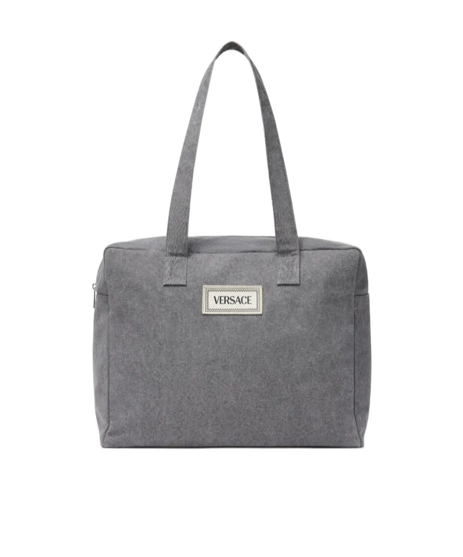 90S Logo Zipped Changing Bag
