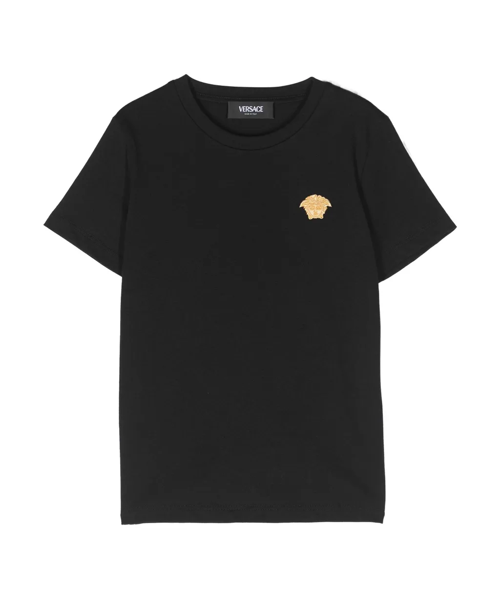 Medusa Head-Patch Crewneck T-Shirt