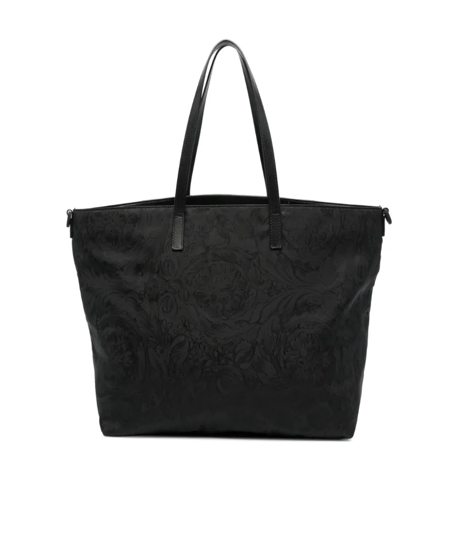 Barocco Logo Patch Changing Bag